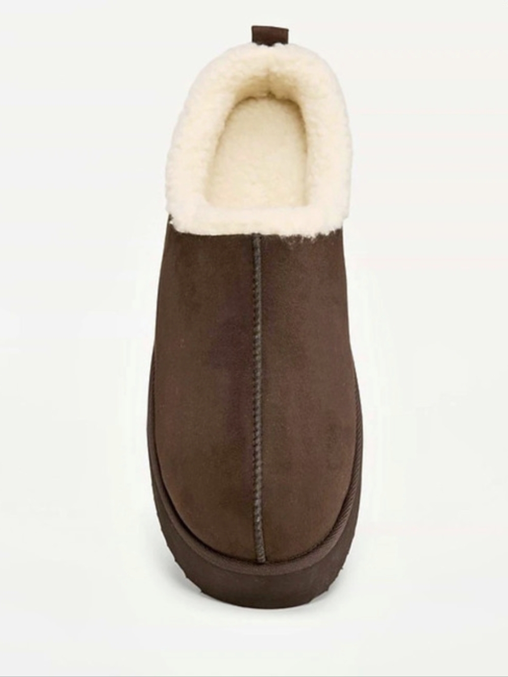 Old Navy Faux-Suede Platform Clogs